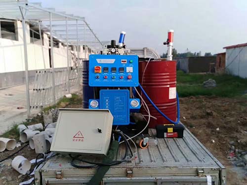 聚氨酯發(fā)泡機(jī)器 哪個(gè)市場(chǎng)賣(圖1) 發(fā)泡聚氨酯材料的施工設(shè)備